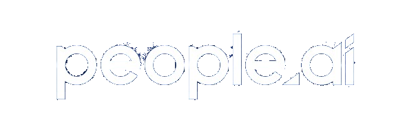 Logo with the text 'people.ai' in white on a black background.