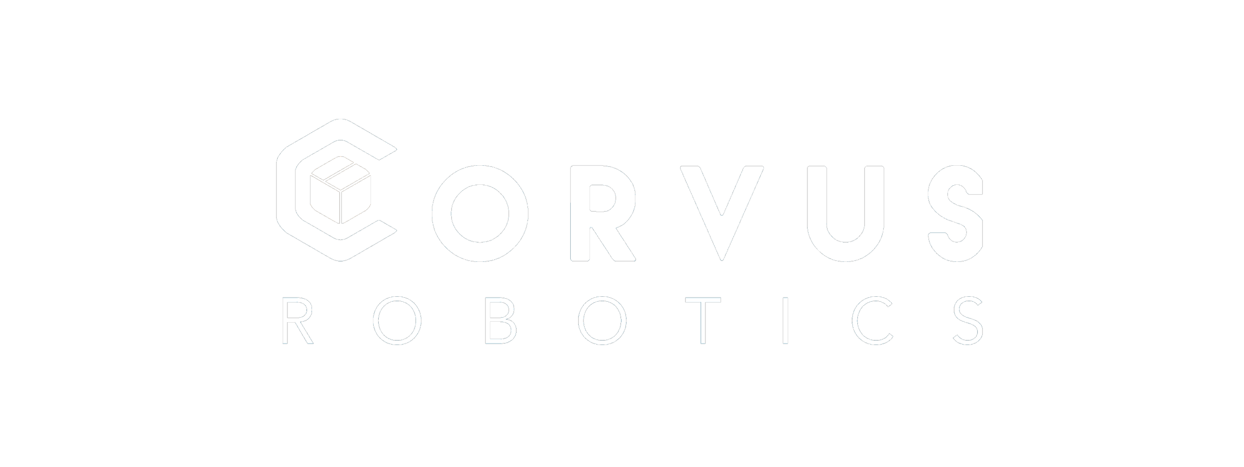 Logo of Orvus Robotics featuring a 3D cube within a hexagon and the text 'ORVUS ROBOTICS' in white on a black background.
