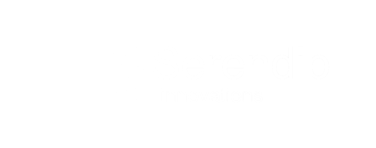 Logo of Serendip Innovations featuring a circular design with interconnected dots and lines