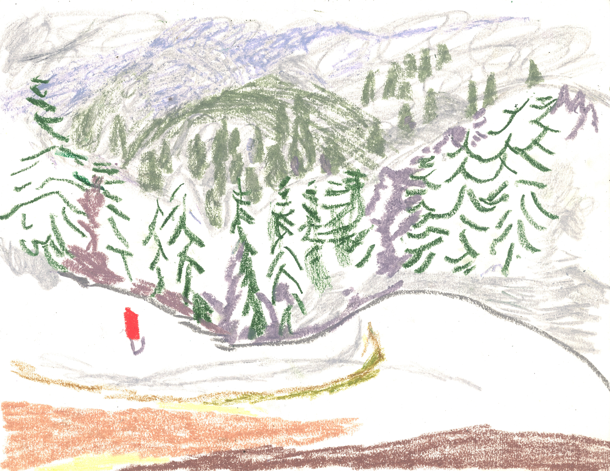 The Romantic Hygiene, 2011,
Oil pastel on paper, 29x33cm
