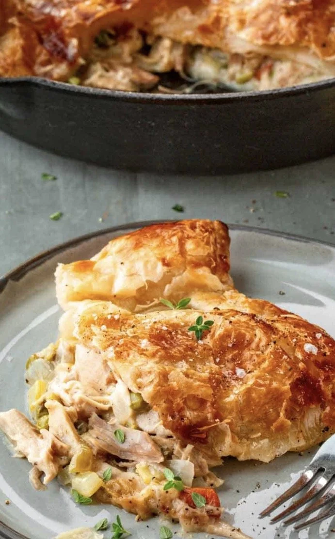 Turkey & Winter Vegetable Pot Pie