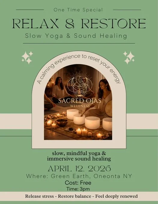 Relax & Restore Slow Yoga & Sound Healing