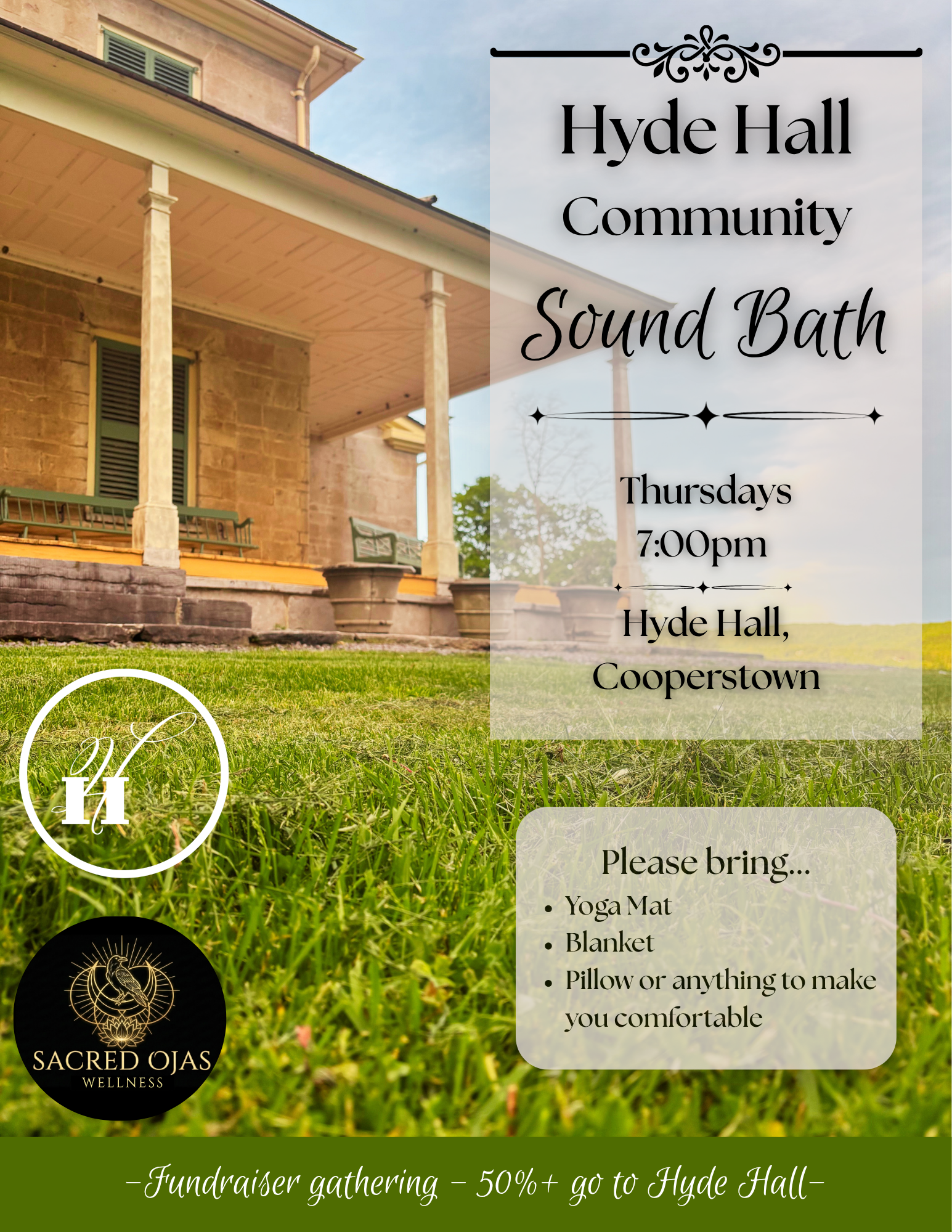 Hyde Hall Community Sound Bath