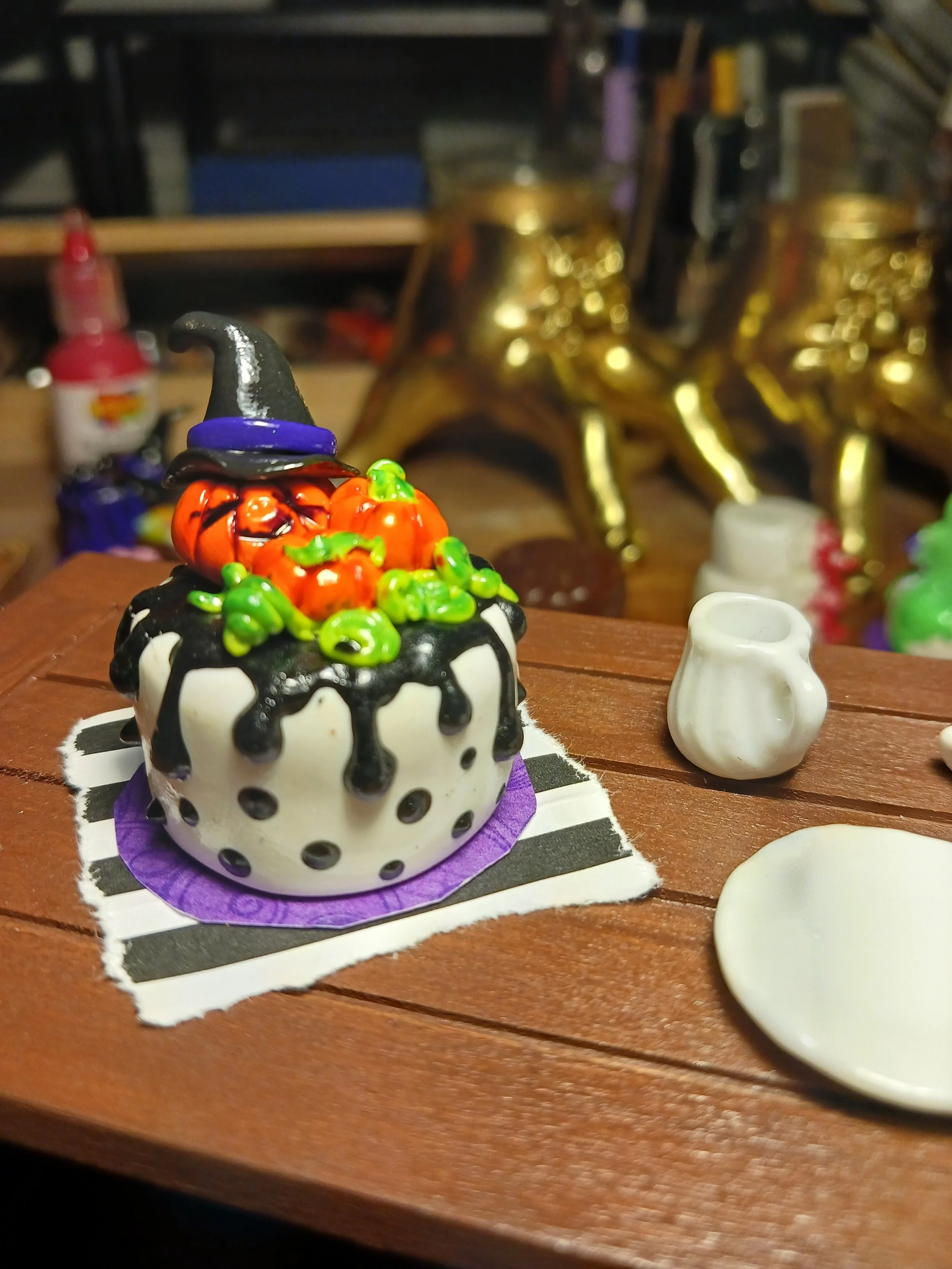 Jack-O-Lantern Cake