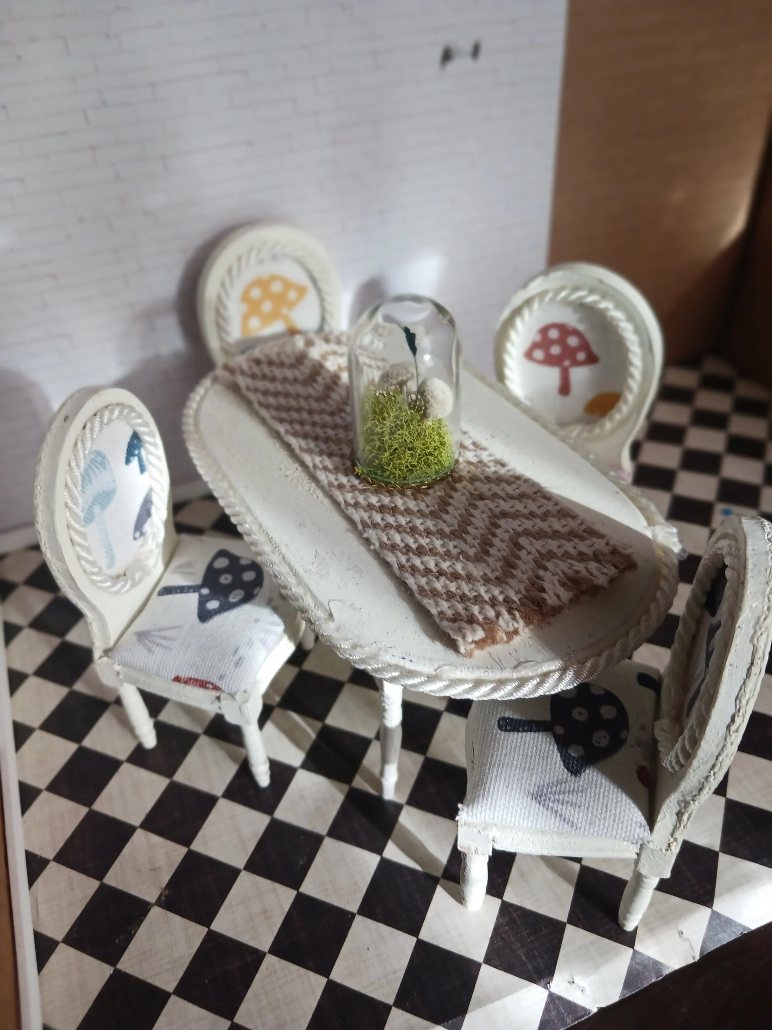 Whimsical Mushroom Dining Set