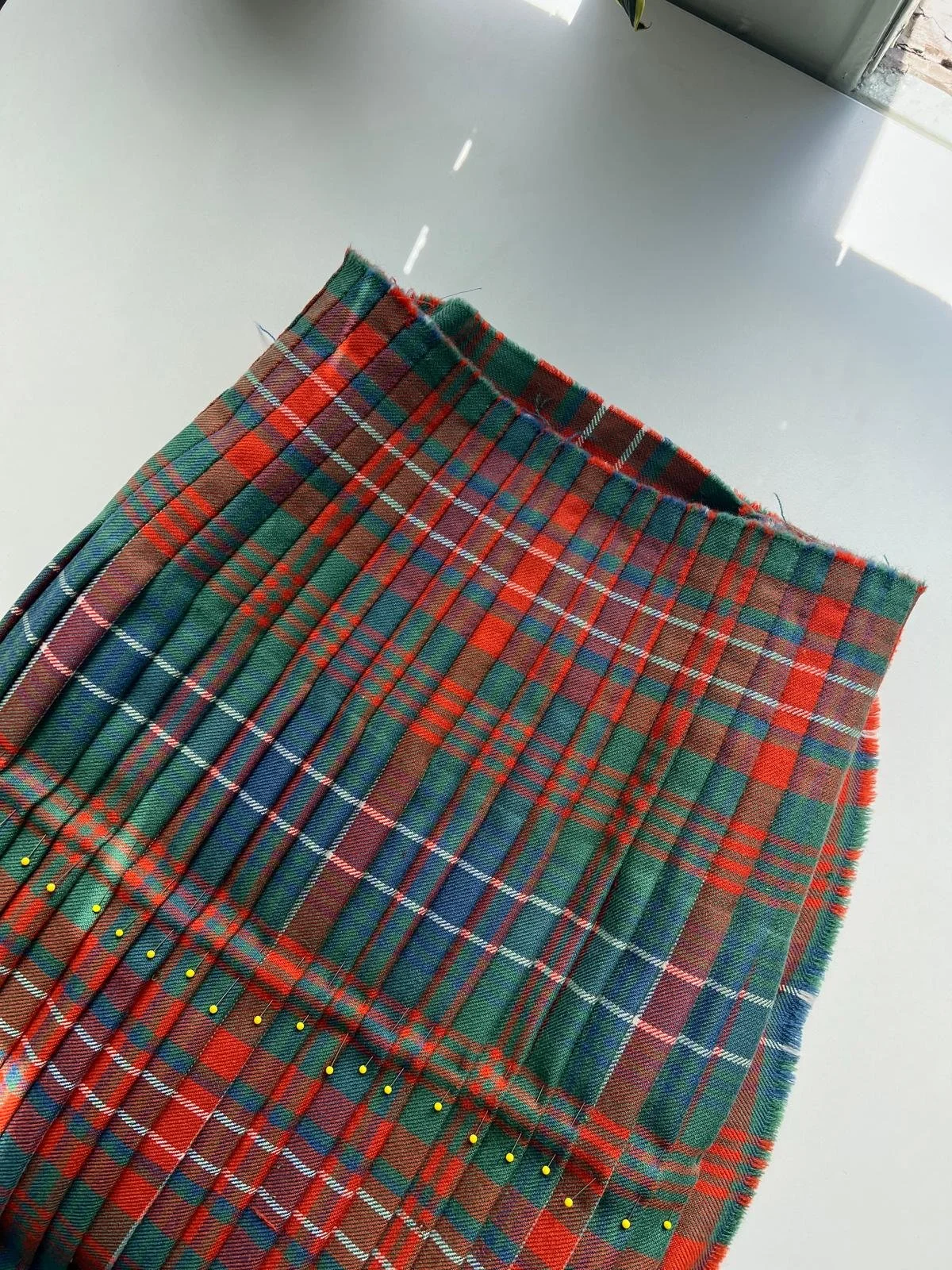 Full Remake Alteration - Pleats resewn to new shape