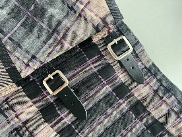 Clunie Burn Charcoal - Ladies Kilt