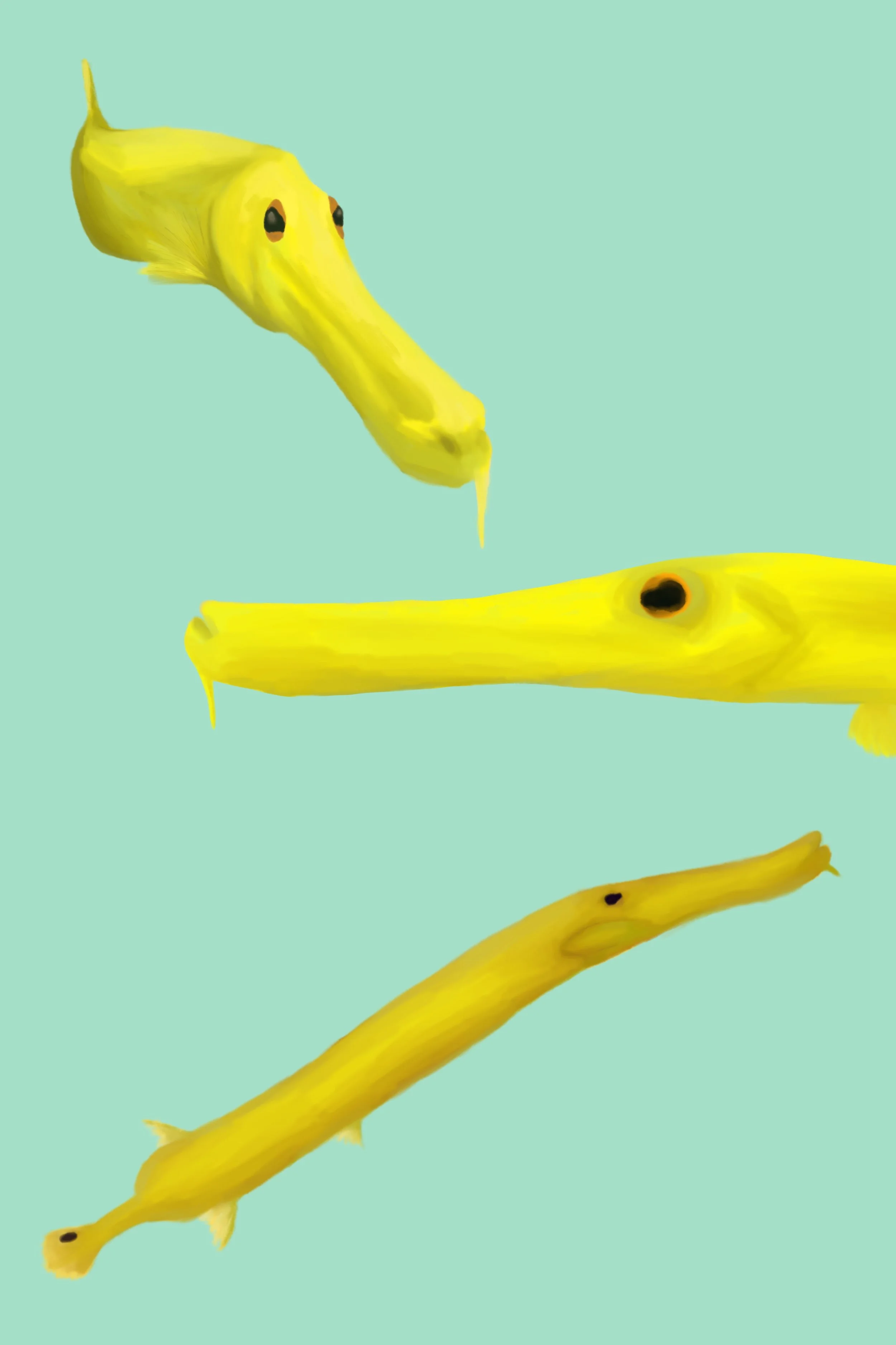 Brass Trio - Yellow Trumpetfish