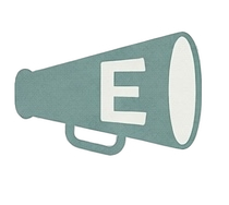 A green flashlight with a large white letter 'E' on its side. Empowered Speech & Language Therapy logo. Empowered SLT is an independnent Speech and Language Therpay Service in Swindon