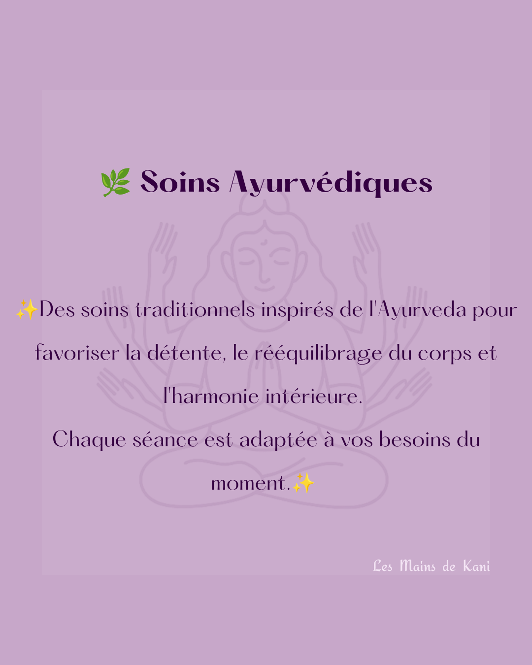 Massages ayurvédiques