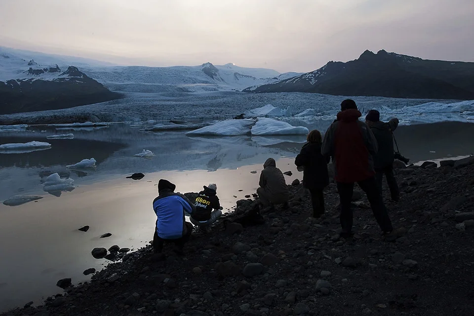 gruppo fotografi in viaggio in islanda con elisabetta rosso per workshop fotografico