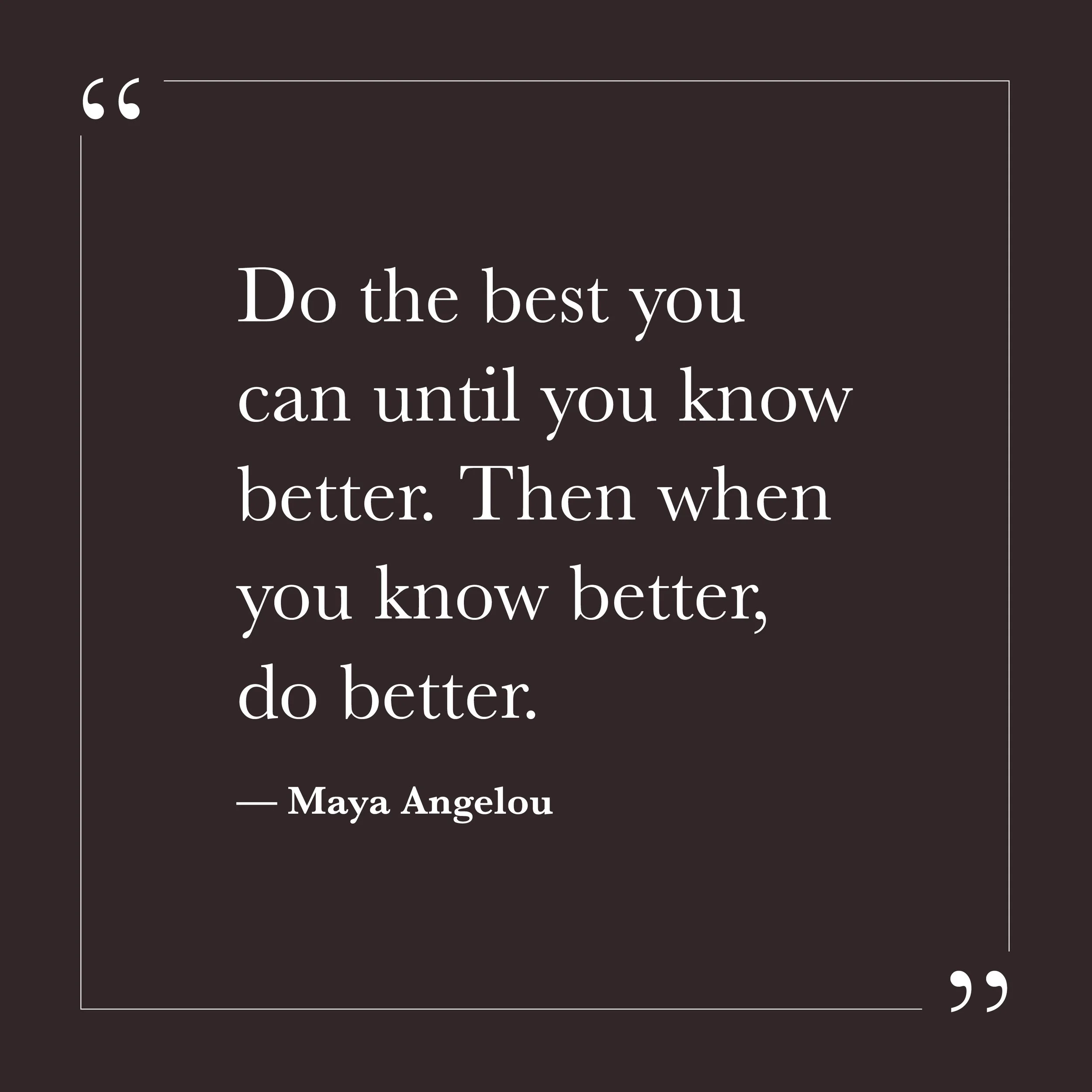       
  
    “Do the best you can until you know better. Then when you know better, do better.”  — Maya Angelou  Step Nine is where willingness meets action. After acknowledging where our self-protection has affected others, we begin to consider wha
