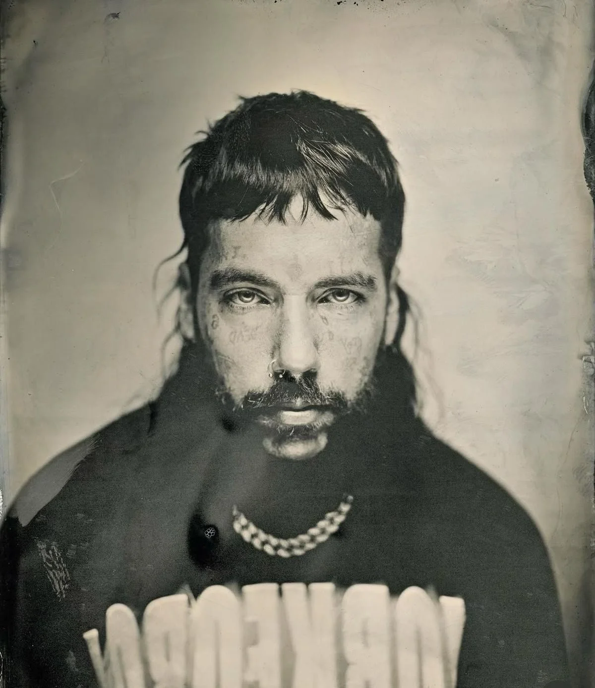 Studio - Portrait réalisé au collodion humide