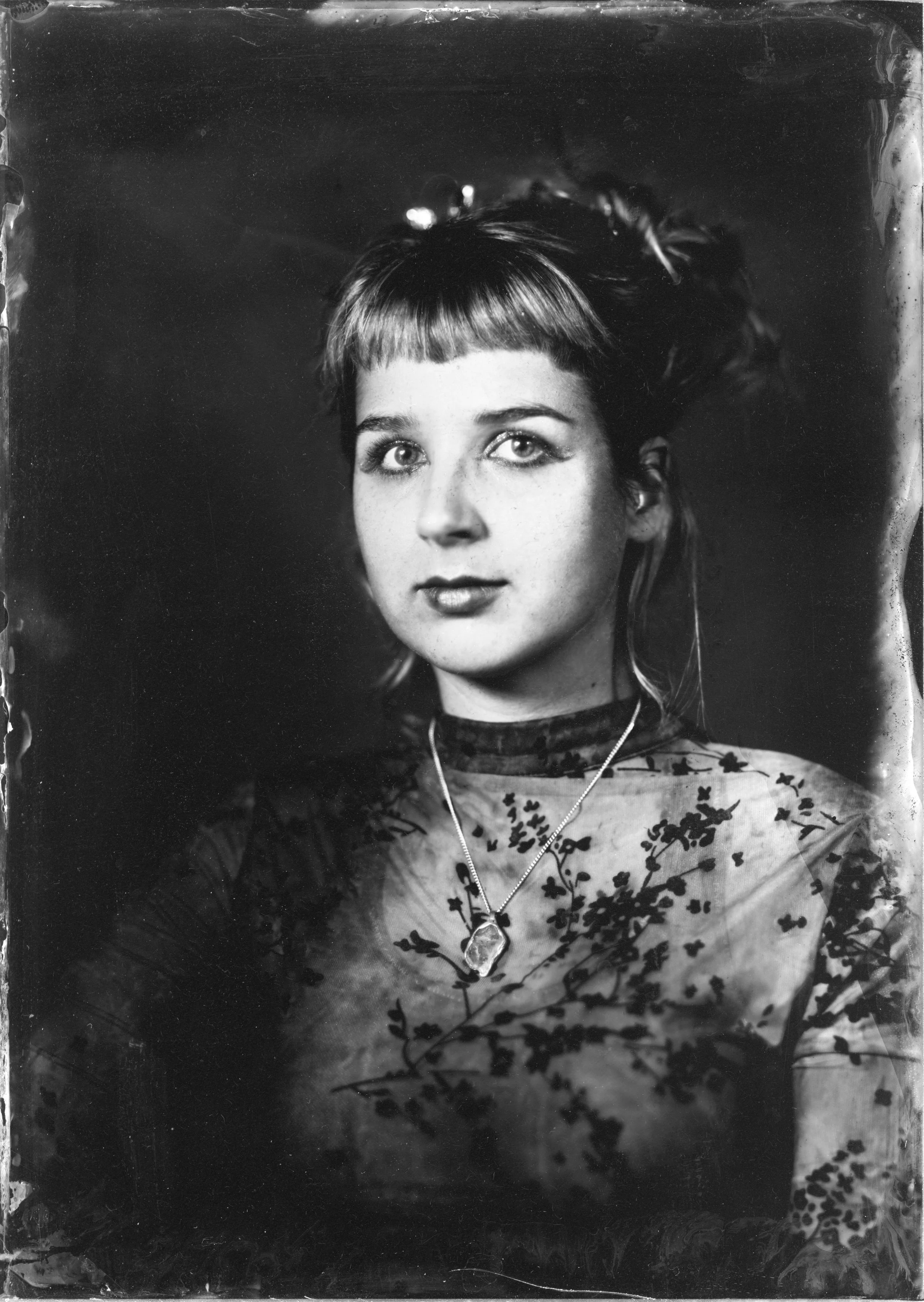 Studio - Portrait réalisé au collodion humide