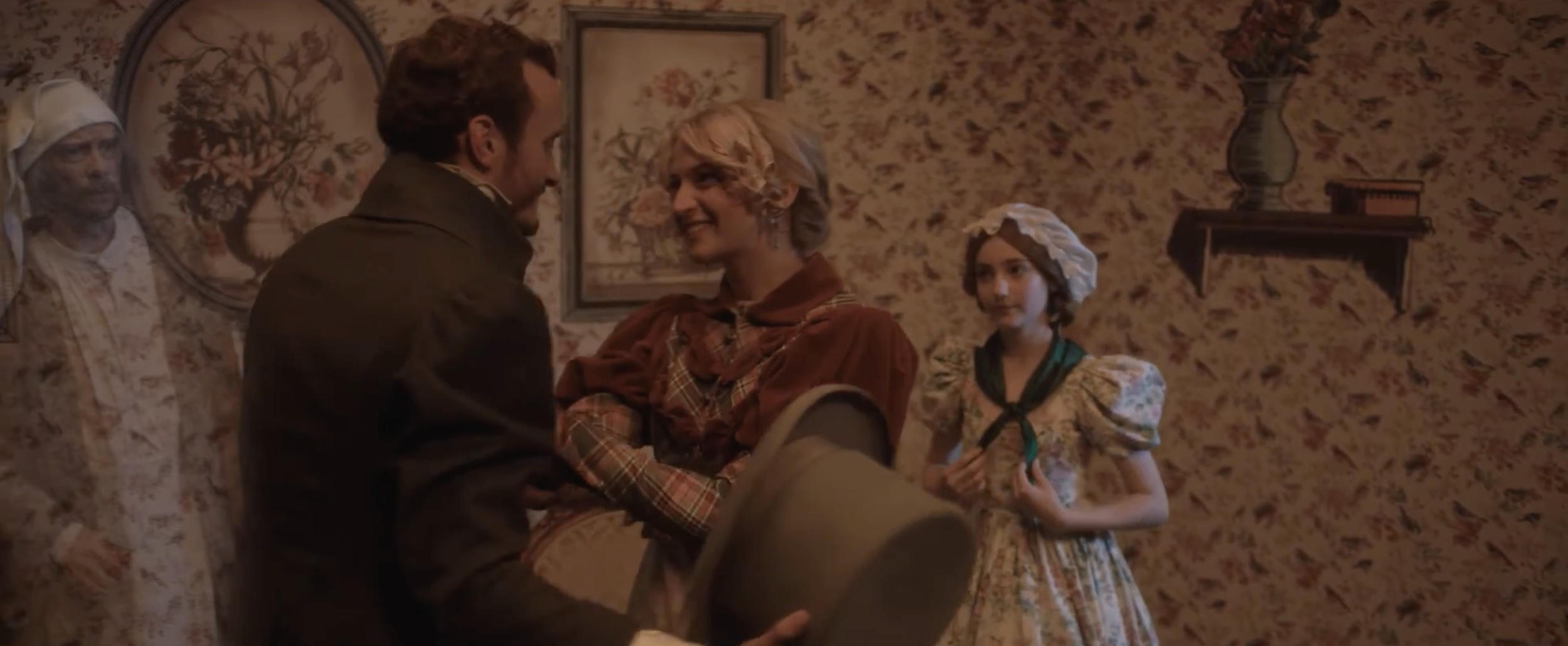 Grace Jabbari plays Belle in Jacqui and David Moris' 'A Christmas Carol'.
