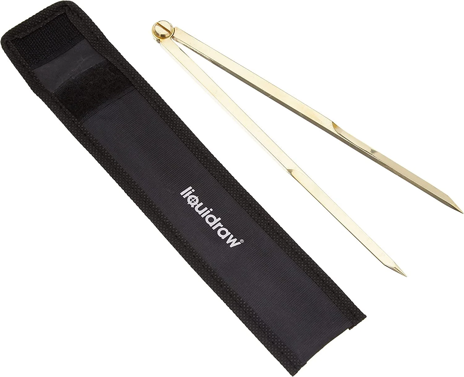 Liquidraw Navigation Divider Marine Nautical Single Handed Straight Divider Solid Brass 20cm / 8