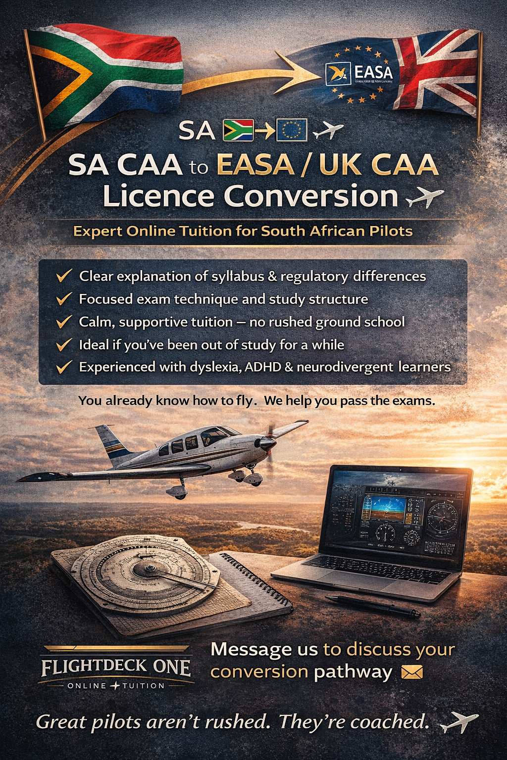 South African - UK conversion  1 Hour