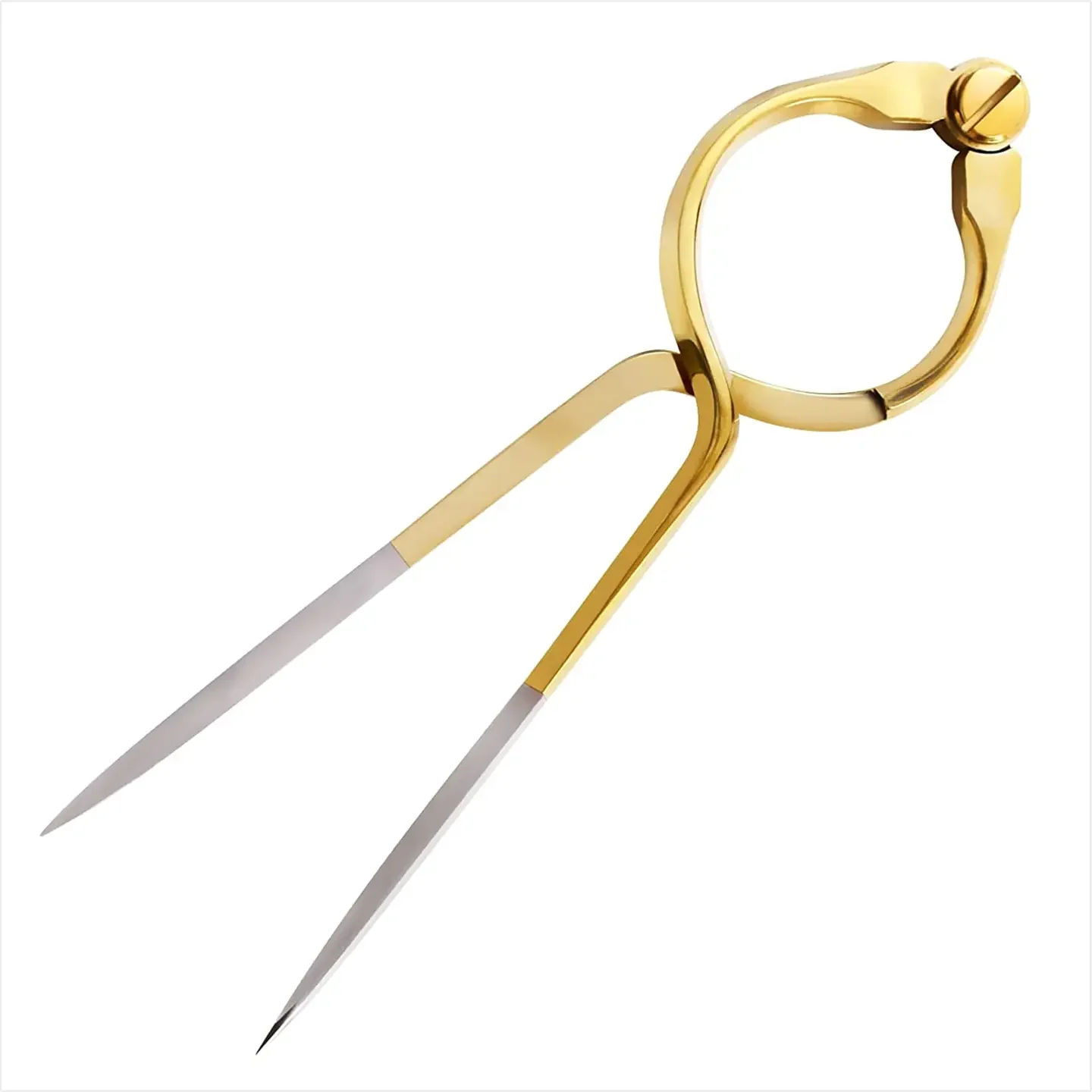 Liquidraw Portland Navigation Divider Marine Nautical Single Handed Straight Divider Solid Brass 8