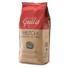 100% Arábica Whole Bean Coffee Blend 80/20 GRANO DE ORO 1 Kg