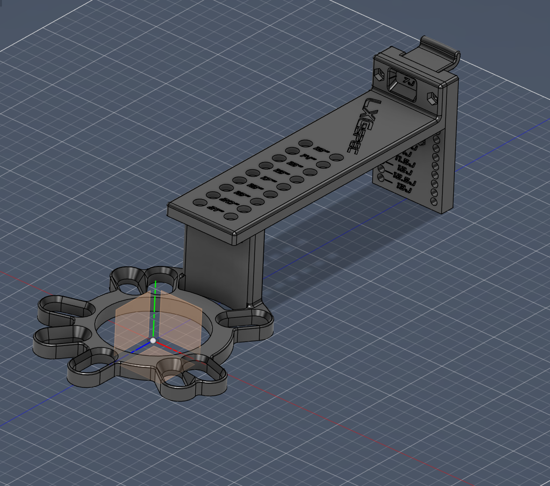 Wheel Measuring Tool 3D Model