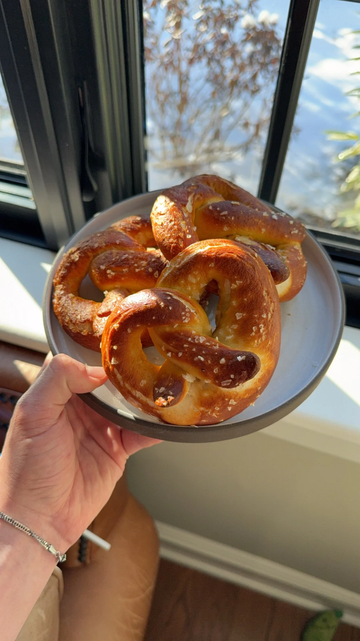 homemade soft pretzels because why not