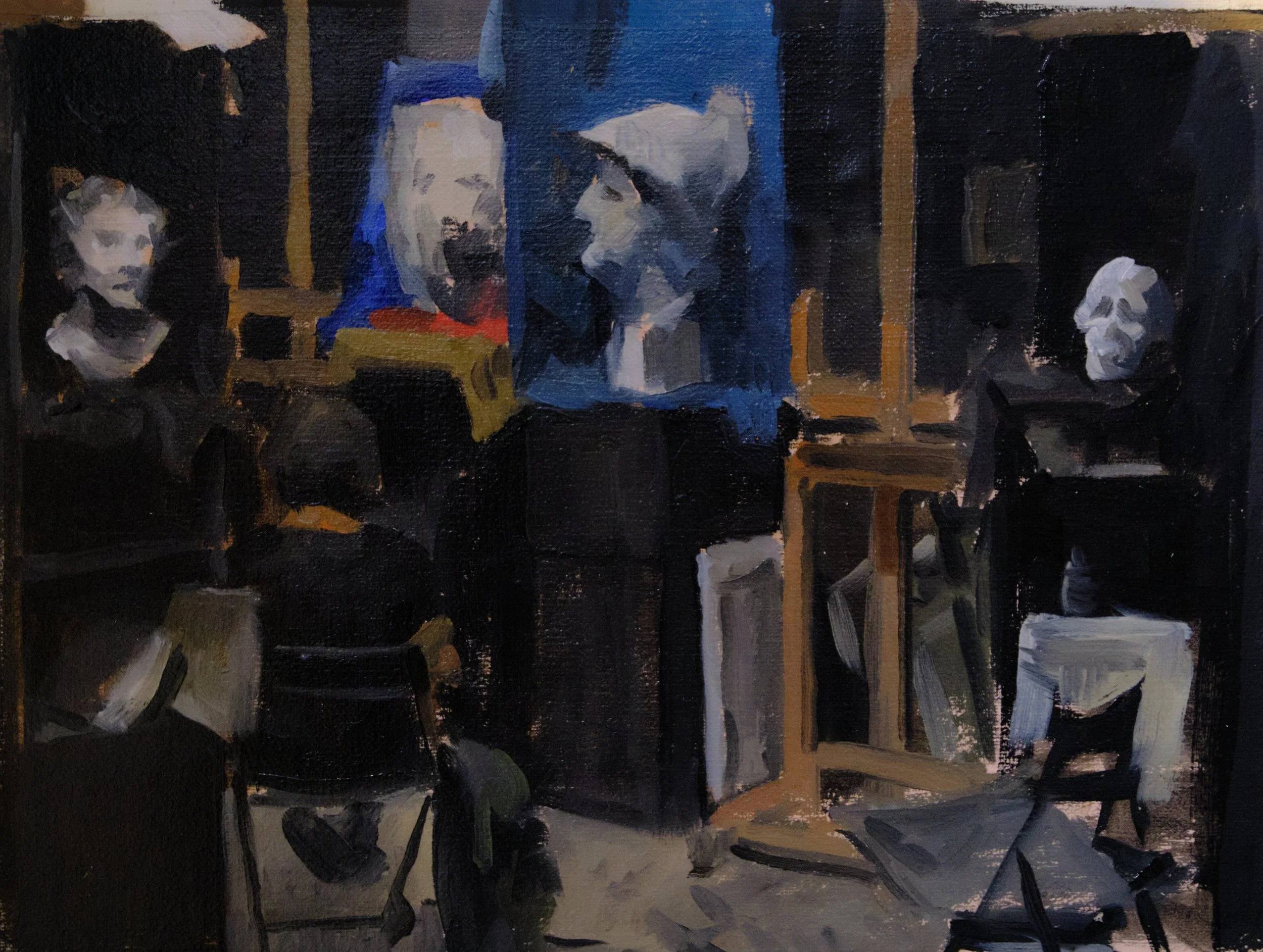 Barcelona Academy of Art Cast room