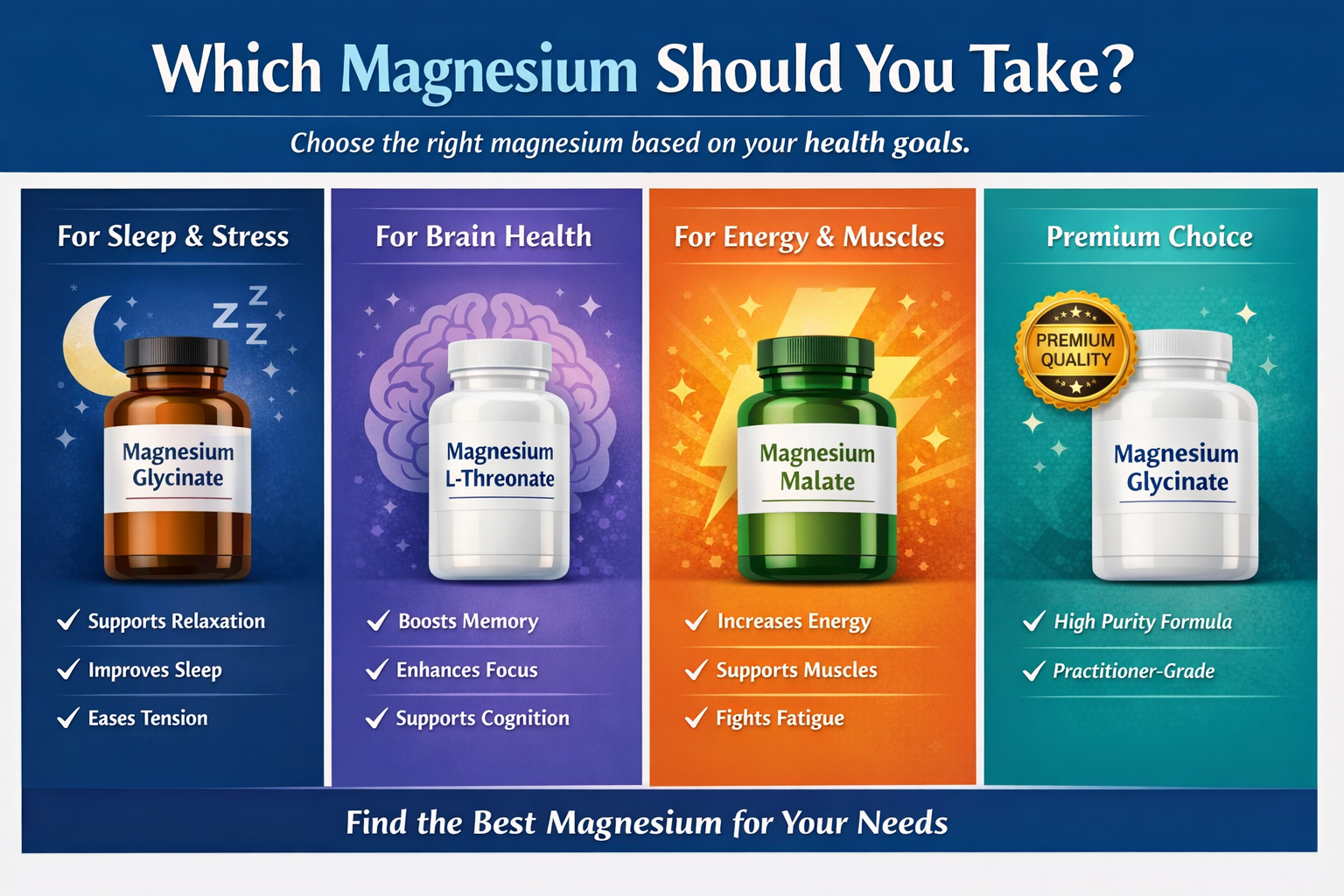 Types of Magnesium (And Which One You Actually Need)