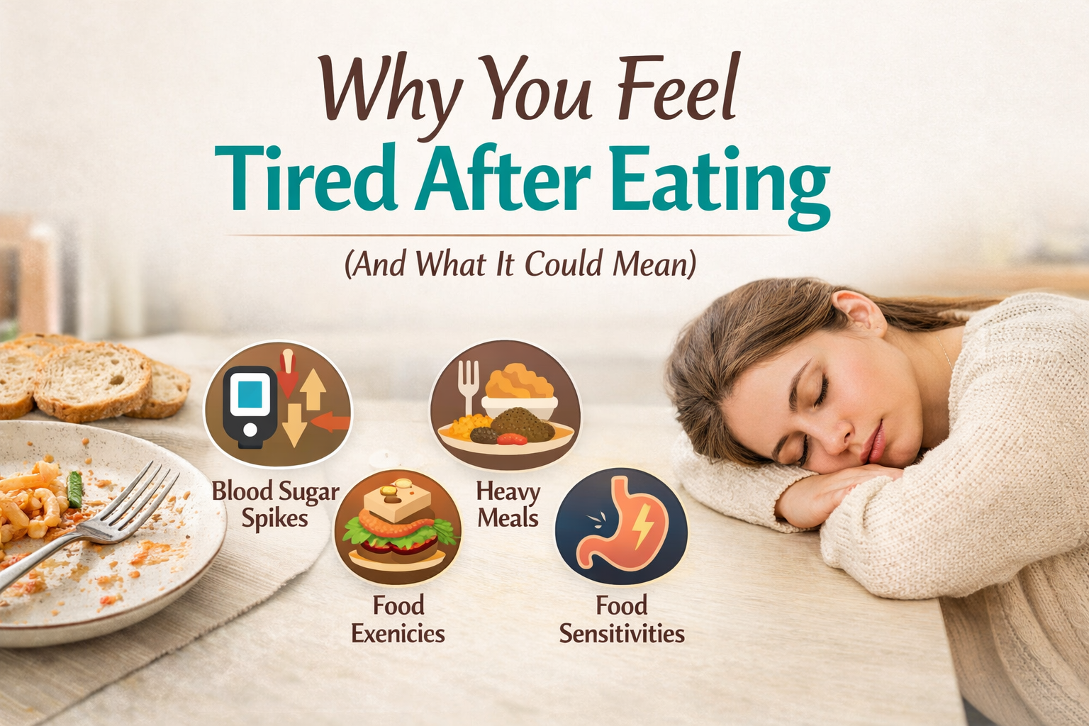 Why You Feel Tired After Eating (And What It Could Mean)