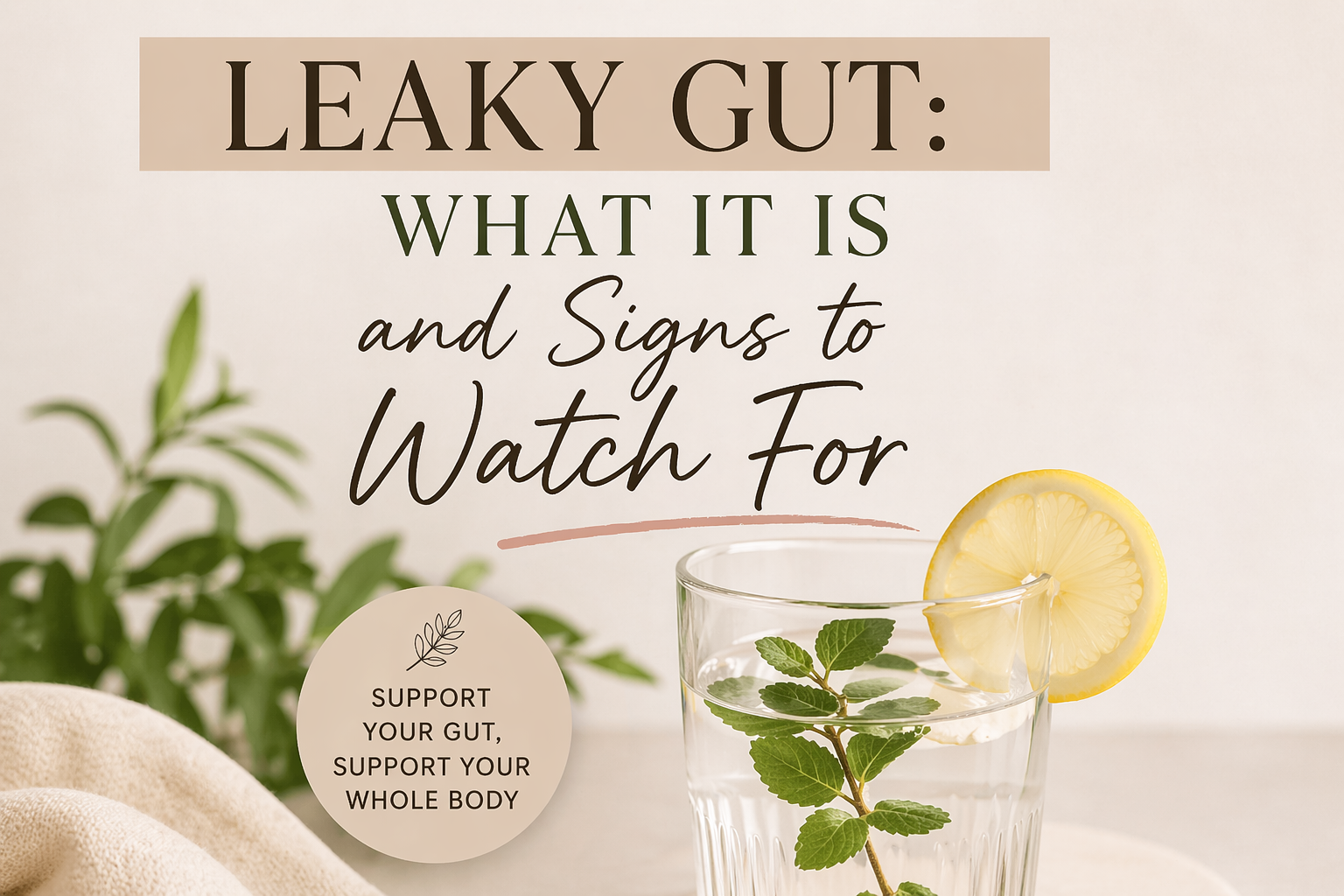 Leaky Gut: What It Is and Signs to Watch For