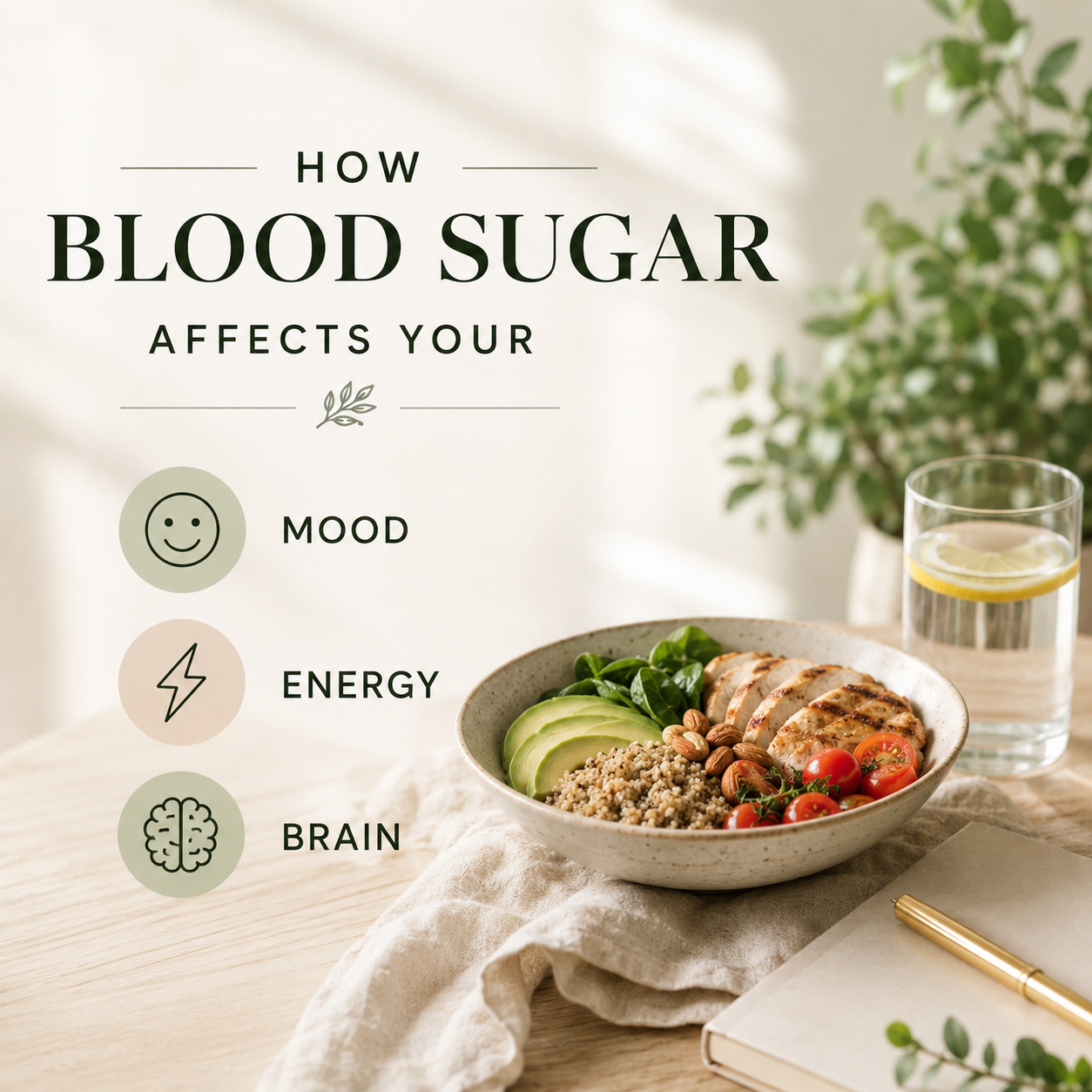 How Blood Sugar Affects Your Mood, Energy, and Brain