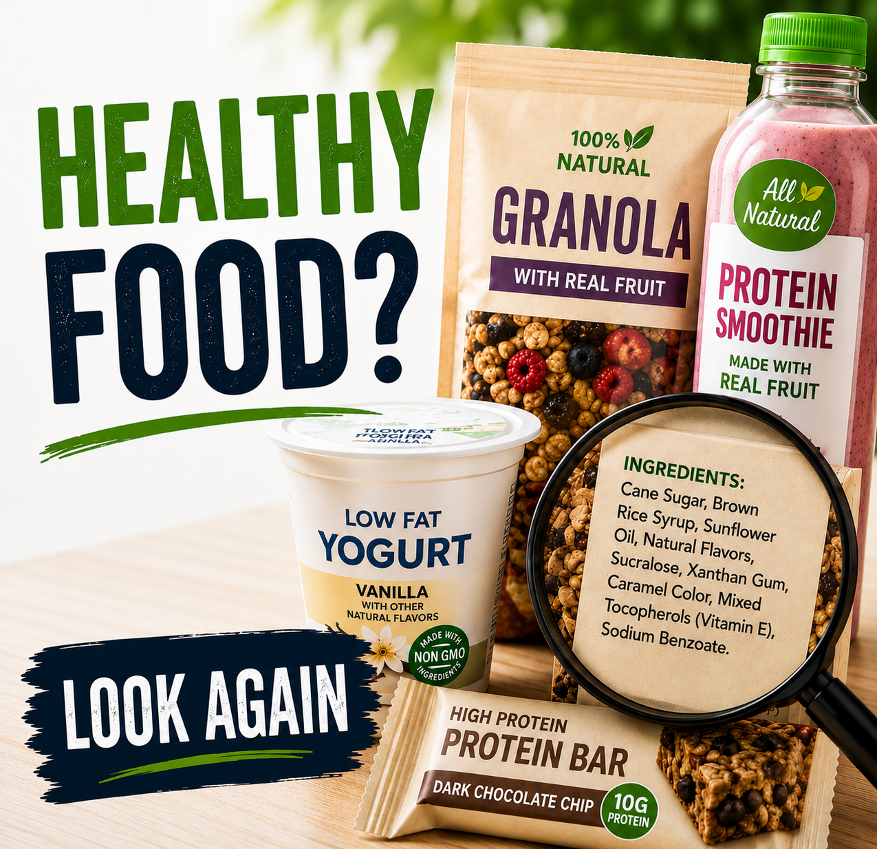 Hidden Ingredients in "Healthy" Foods: What You're Really Eating