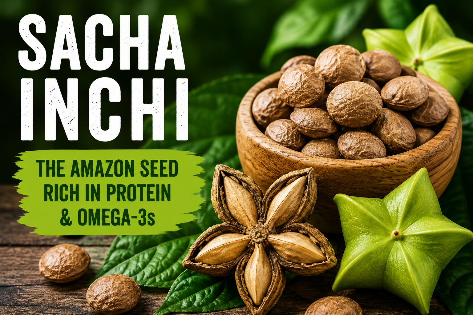 Sacha Inchi: The Amazon Superfood Rich in Protein and Omega-3s