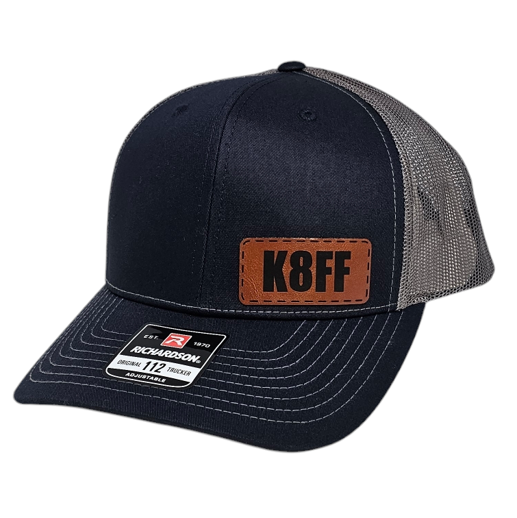 Personalized Richardson 112 - Laser Engraved Ham Radio Callsign Rectangle Patch