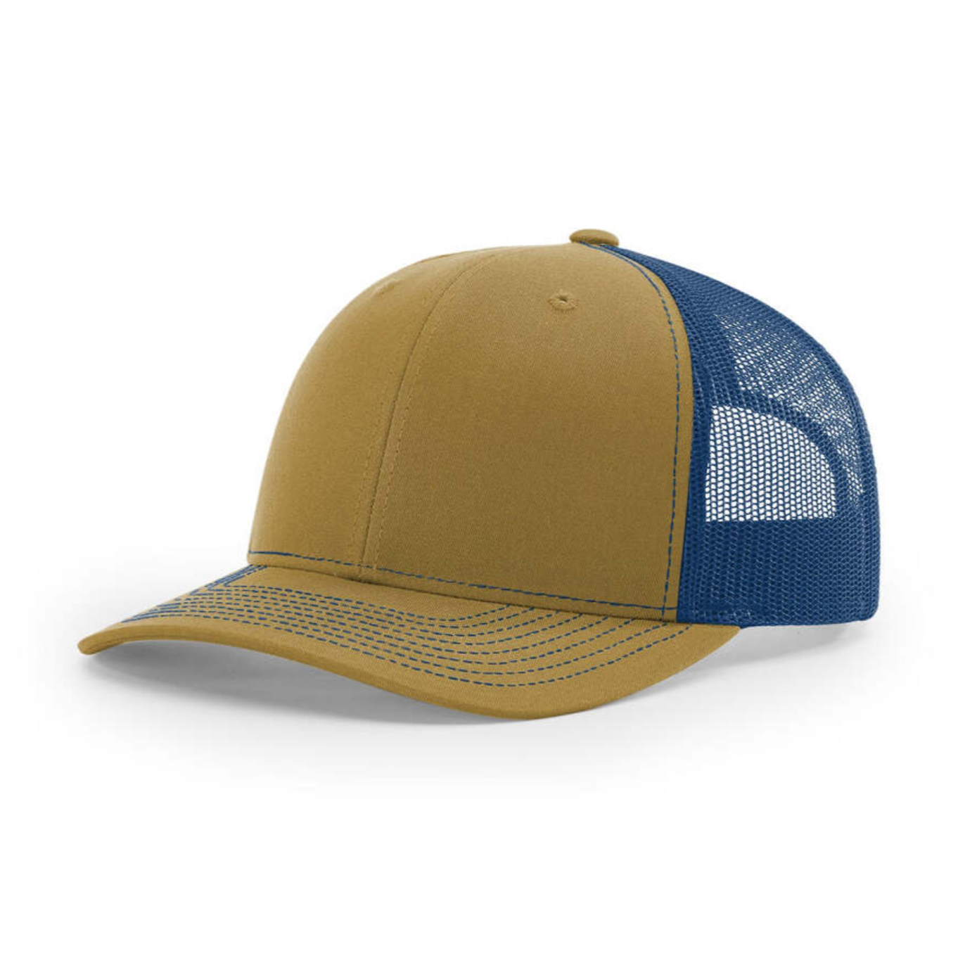 Biscuit & True Blue Richardson 112 Hat.png