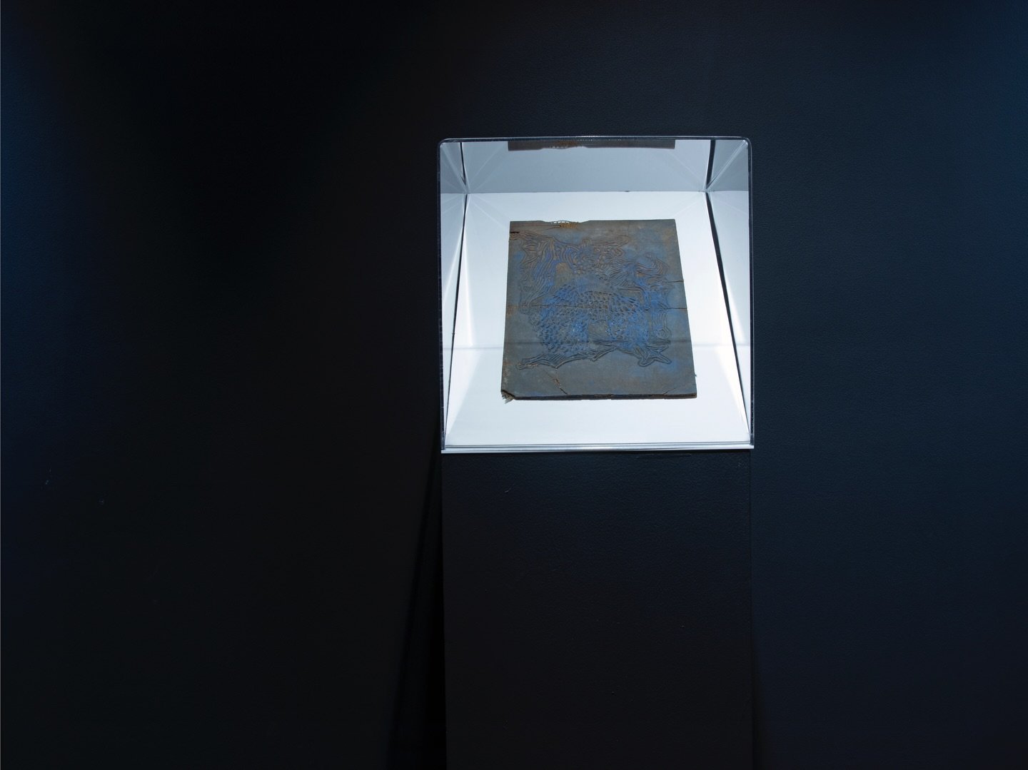 Presented in our upcoming exhibition is a collection of printing blocks, including Nza the Smart (pictured). Nza the Smart is one of Uche Okeke&rsquo;s most important lithographs, an allegory taken from the traditional Igbo tale of the trial of stren