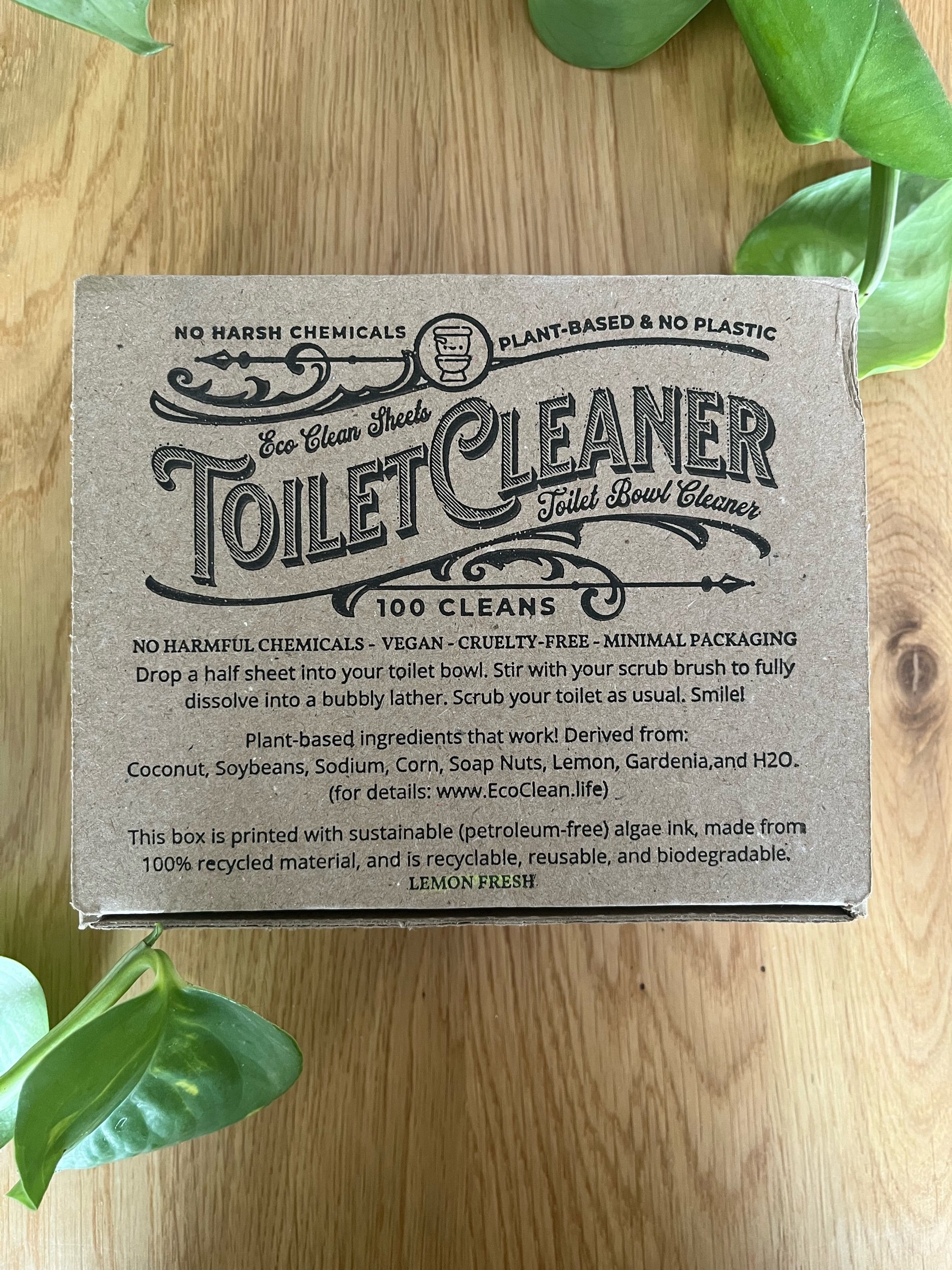 Toilet Cleaner Sheets - Symbiotic Products