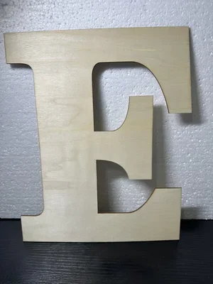 Wooden E