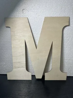 Wooden M
