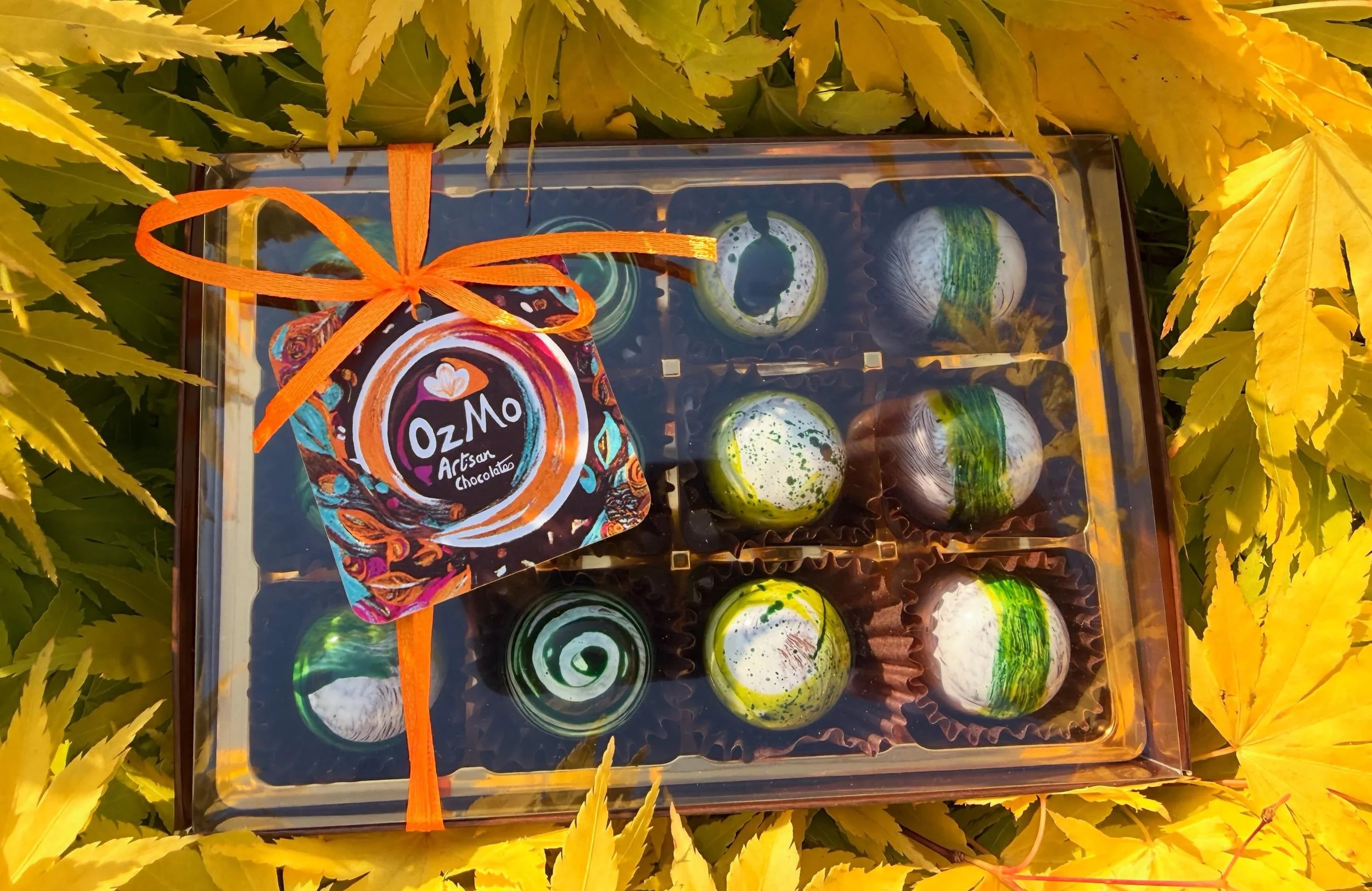 OzMo Artisan Chocolates proudly made in Somerset. A lot goes into making chocolates and running a small business, from designing, creating, photographing, printing, packing&hellip; and finally selling. It&rsquo;s a full-on process, but every smile an