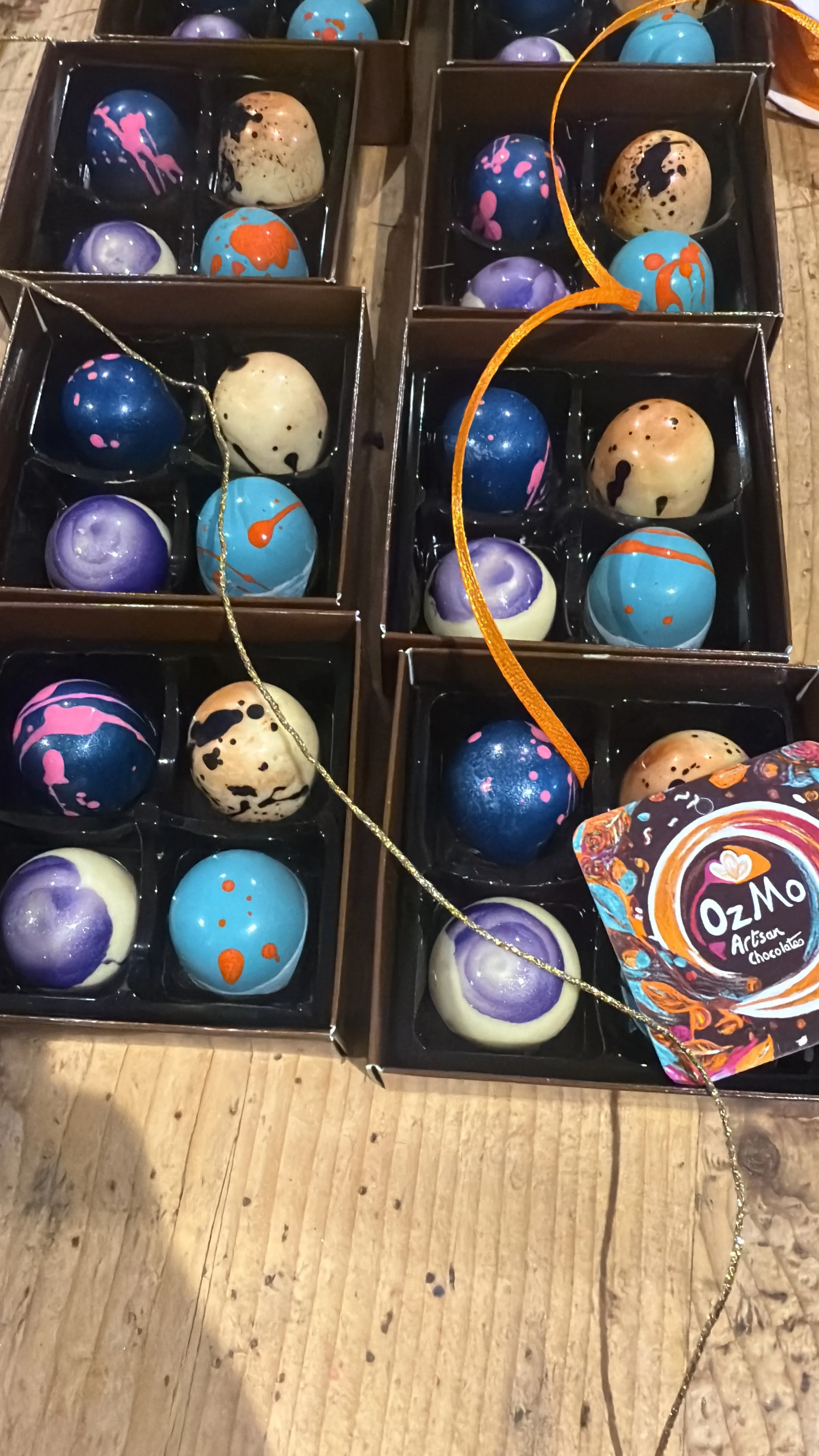 Box of 4 Assorted Luxury Chocolates