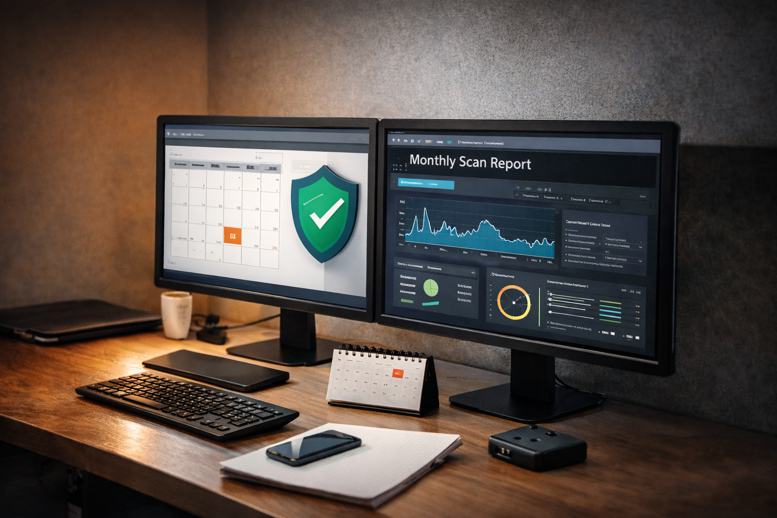 Monthly Vulnerability Scanning