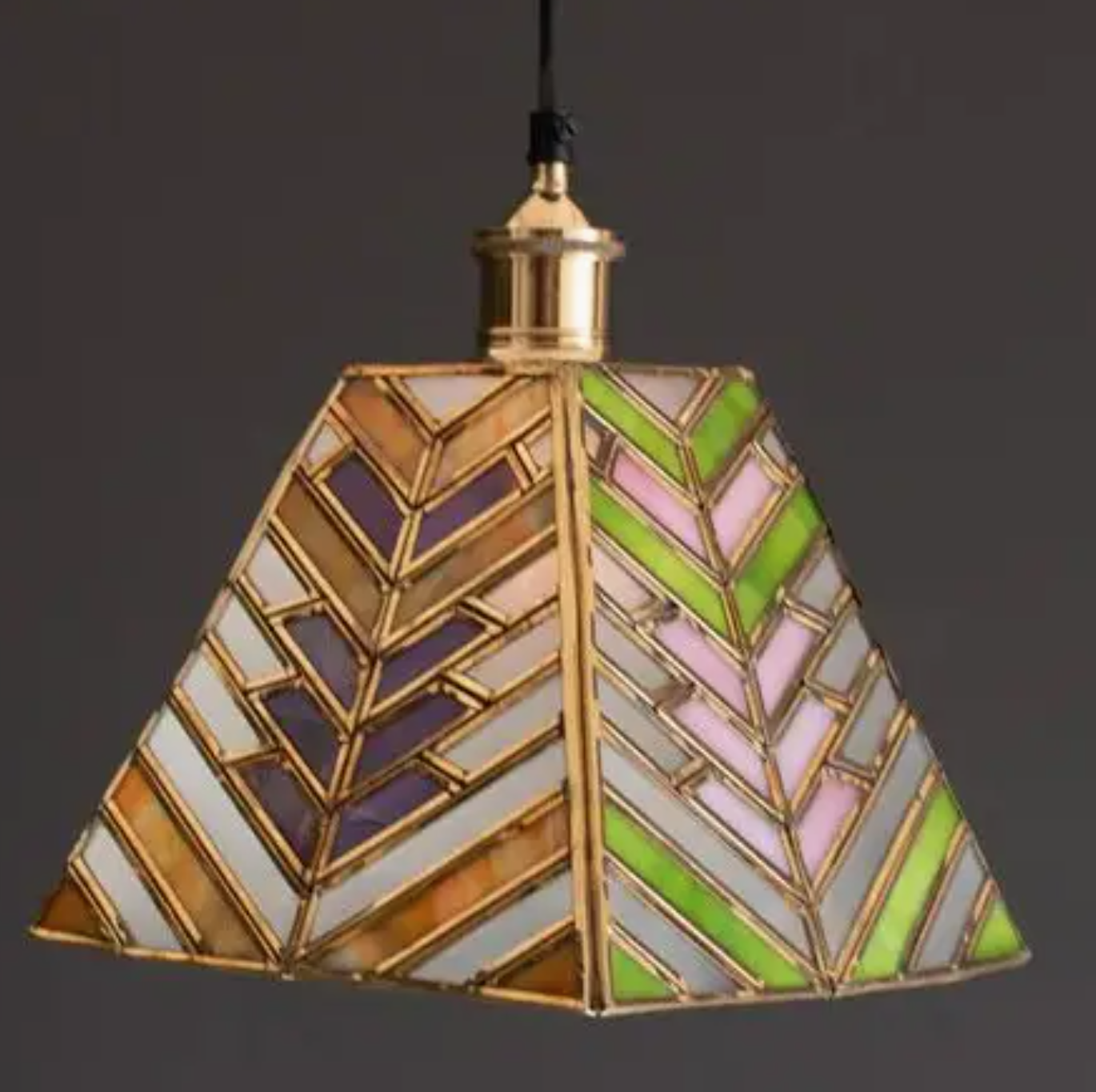 Stained Glass Pendant Lamp