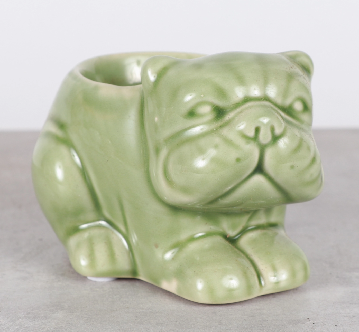 Bulldog Mini Planter