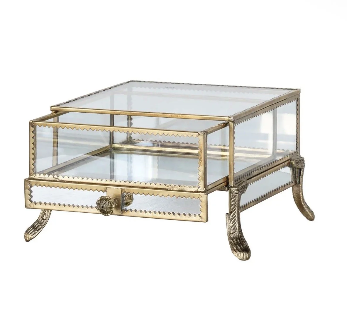 Antique Glass Display Box
