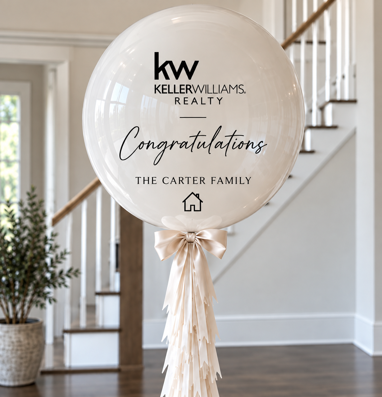 Custom Balloons for Realtors.