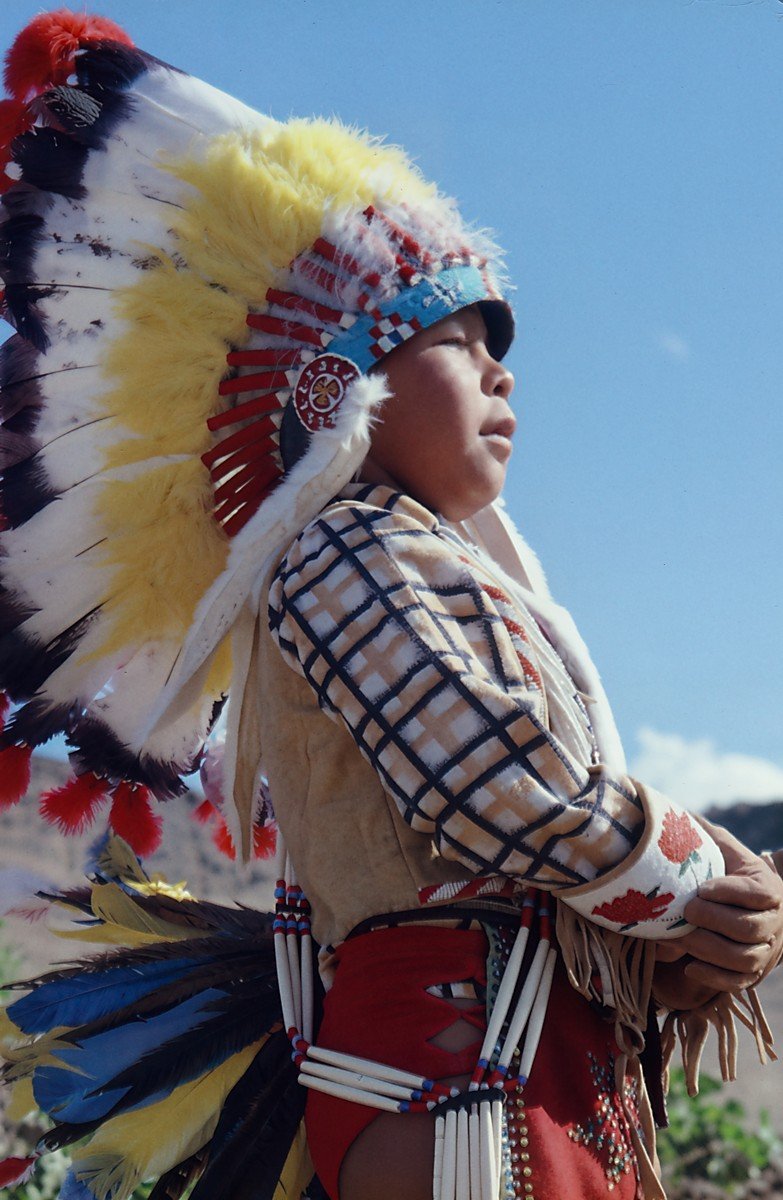 Young Man at Celilo Falls