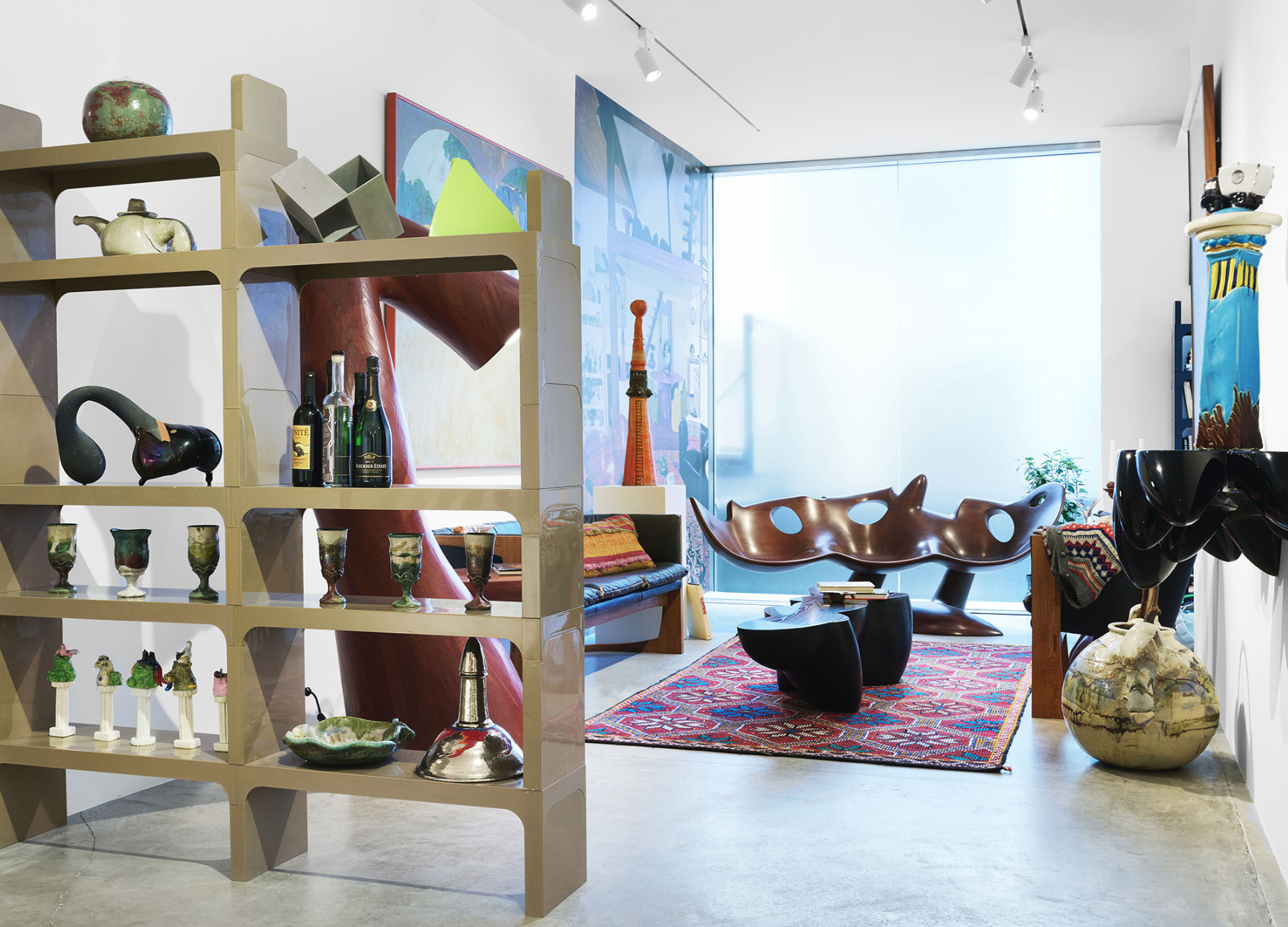 Wendell Castle: Living, at Friedman Benda. Courtesy Friedman Benda