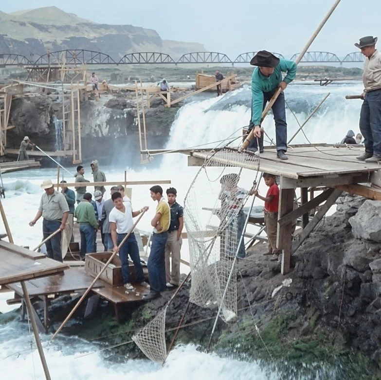 Dip Net Fishing at Celilo Falls