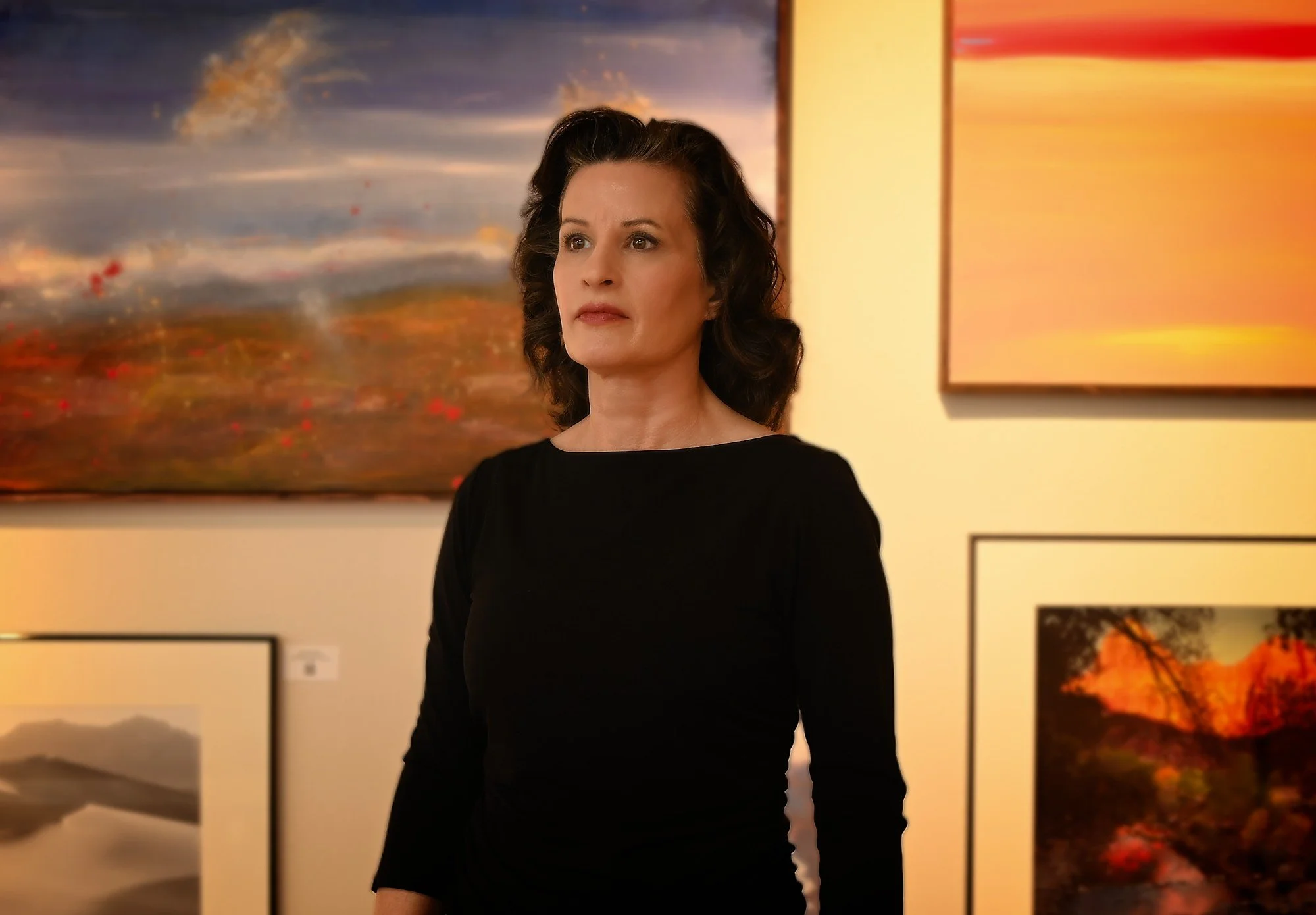 Christina Stefani in Stefani Art Gallery