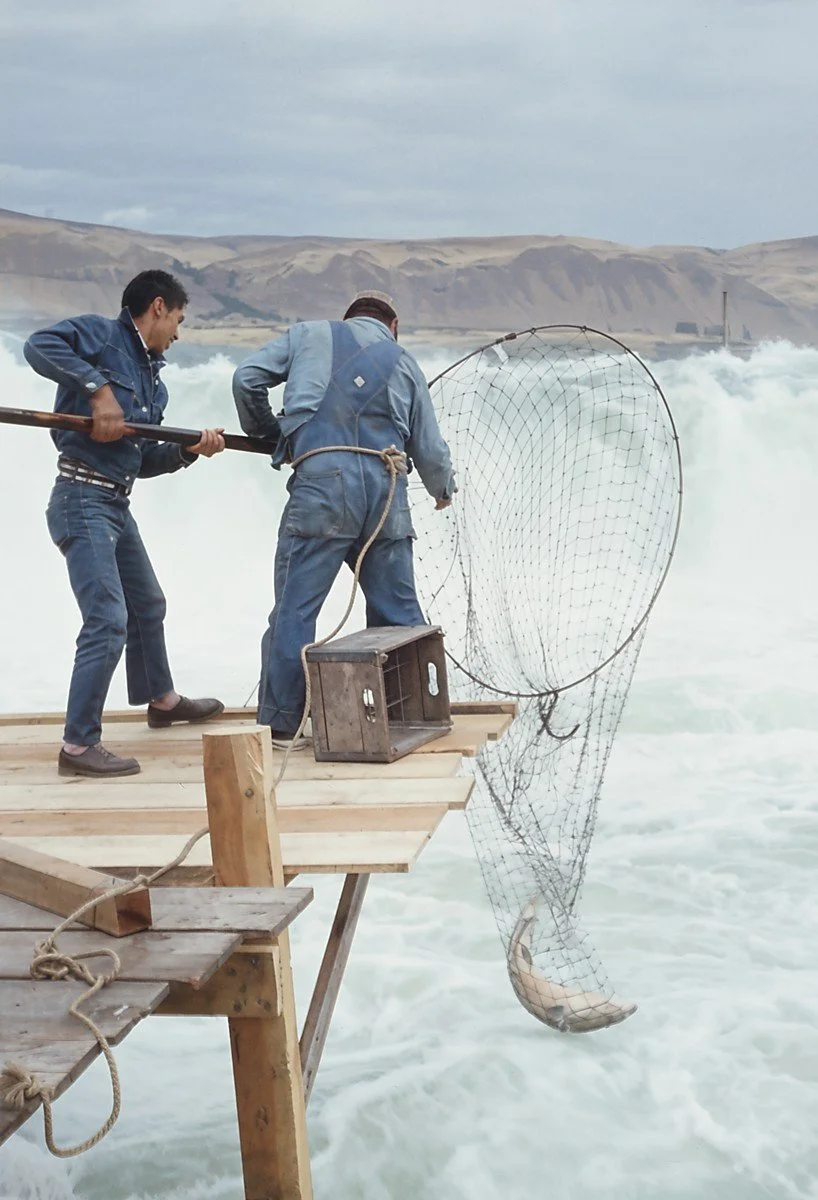 Dip Net Fishermen, Celilo Falls